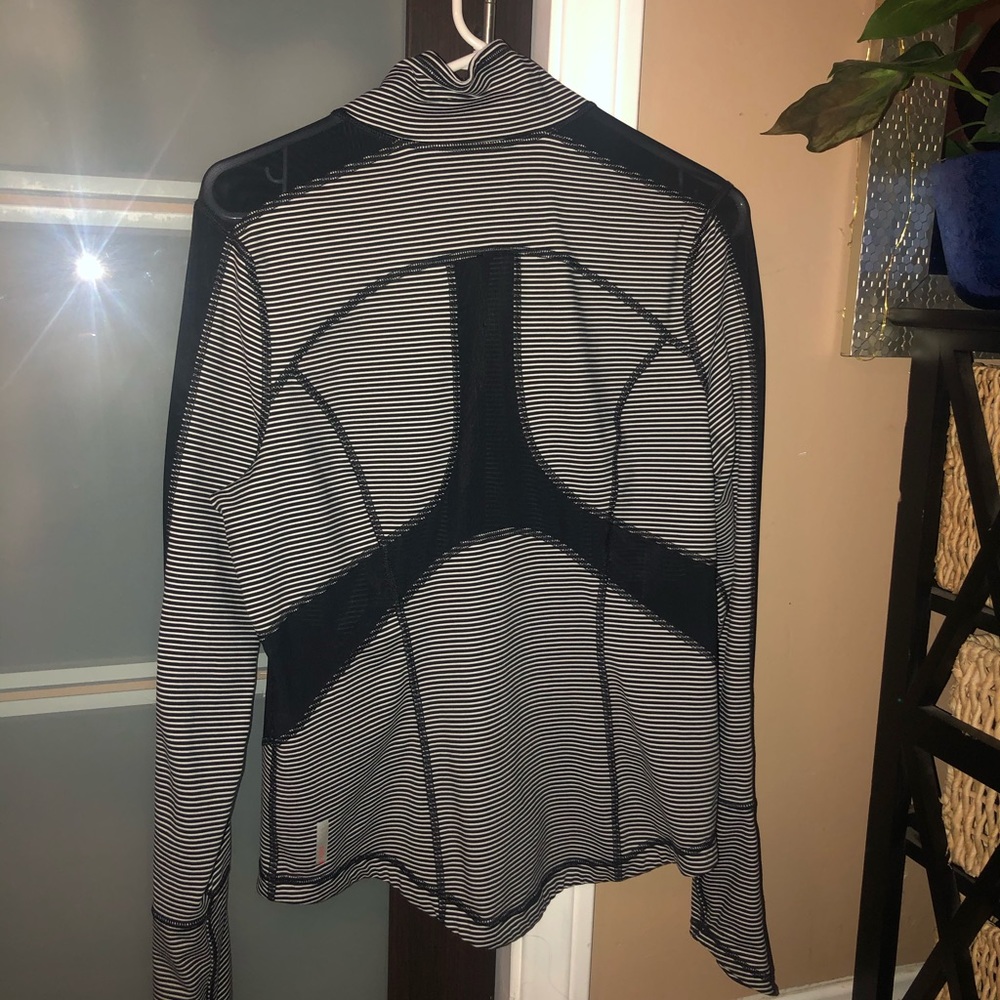 Zella striped zip up jacket - Picture 3 of 4